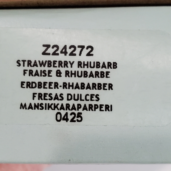 PartyLite Antique Brass Aroma Melts Warm & 2 Strawberry Rhubarb Wax Melts EUC - Picture 11 of 13